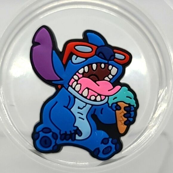 Lilo Stitch Ice Cream Crocs Rubber Shoe Charms Disney 5pc Set Blue Koala Variety - Picture 4 of 8